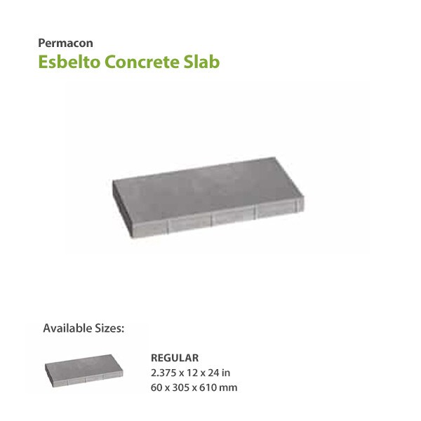 Permacon Esbelto Concrete Slab